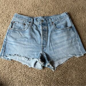 Levi’s 501 Denim Blue Women's Shorts